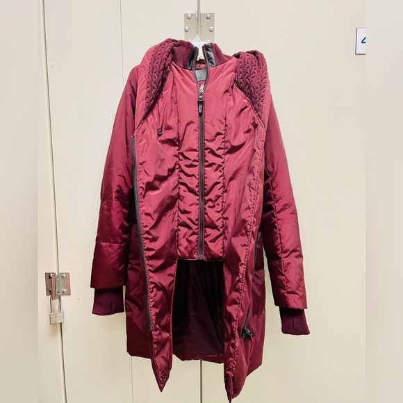 EUC Rudsak Maroon puffer Jacket - Picture 2 of 8